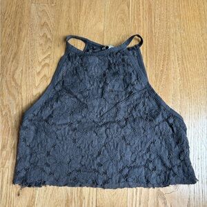 American Eagle Lace Cropped Tank